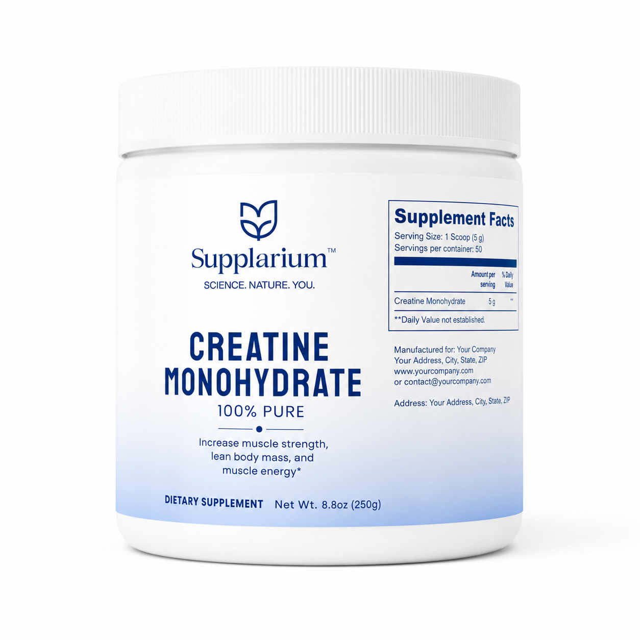 Creatine Monohydrate: The Complete Guide to the World's Most Researched Supplement - Supplarium Creatine Monohydrate | Strength & Performance Support article image