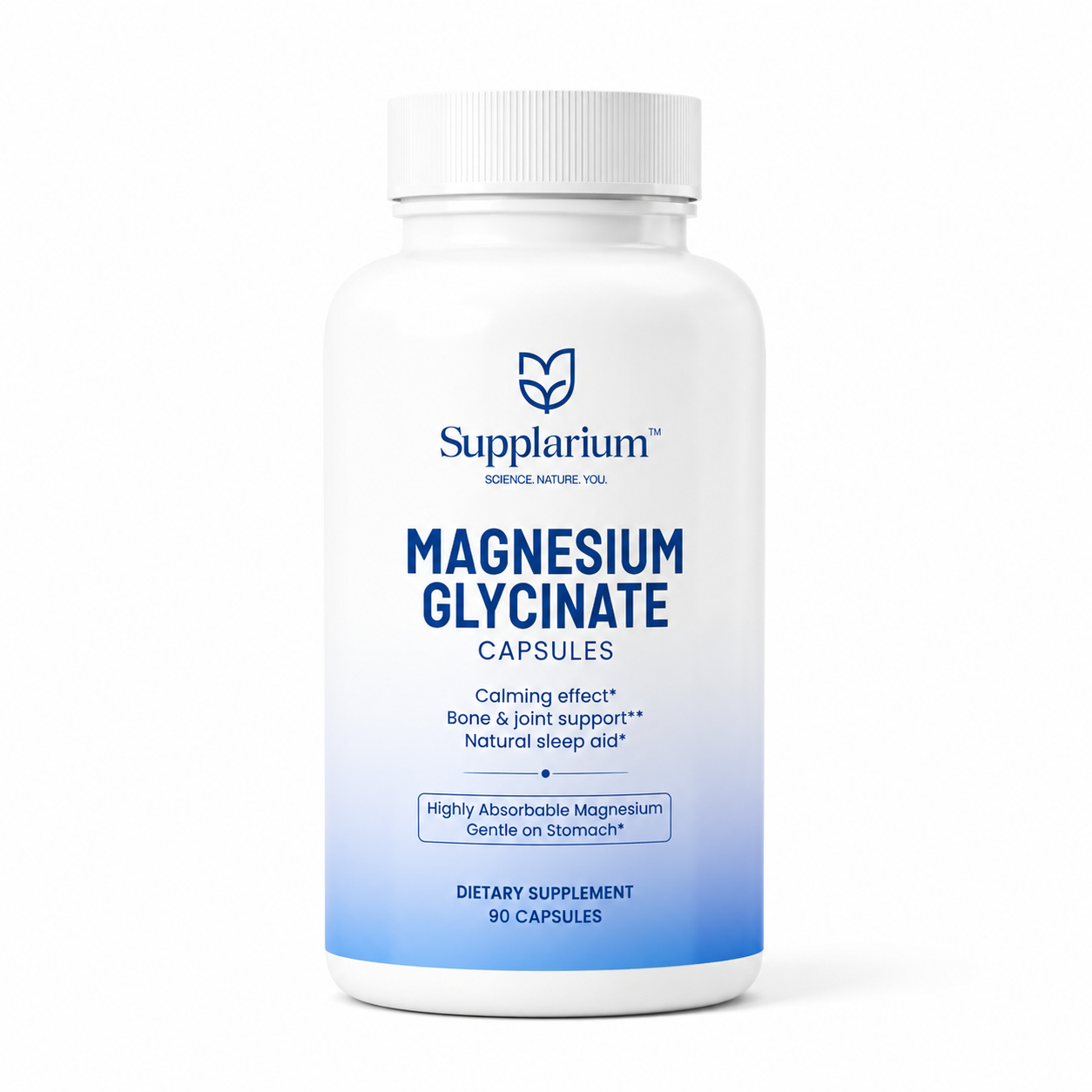 Magnesium Glycinate | Relaxation & Daily Mineral Support | Supplarium